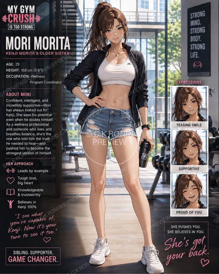 Mori Morita character artwork