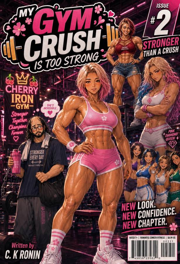 My Gym Crush Is Too Strong Issue 2 cover